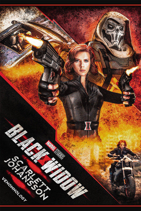 Super Hero Black Widow Natasha Romanoff Movie Poster Wall Art Print Home Wall Decor