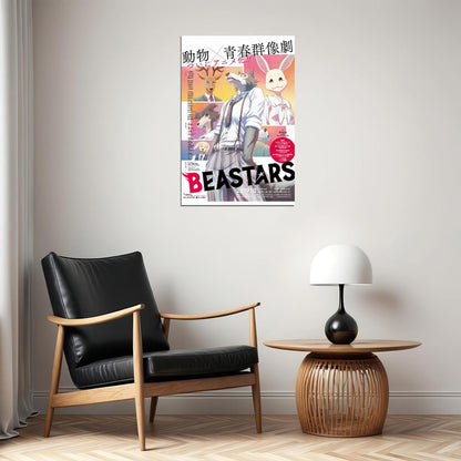 Beastars Animal Hot Japan Adventure Anime Poster Wall Art Print Home Wall Decor