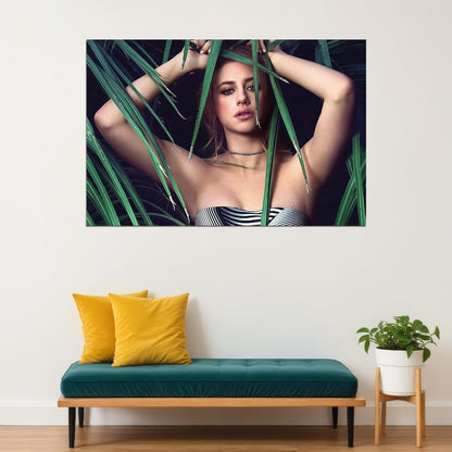 Lili Reinhart Usa Beautiful Actor Star Poster Wall Art Print Home Wall Decor