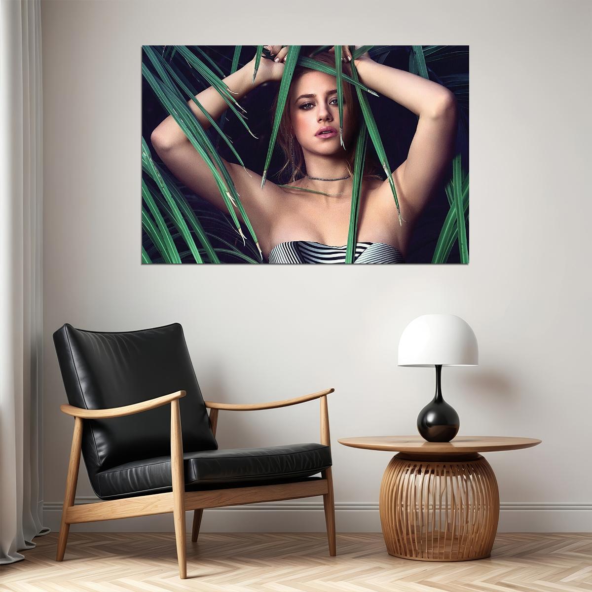 Lili Reinhart Usa Beautiful Actor Star Poster Wall Art Print Home Wall Decor