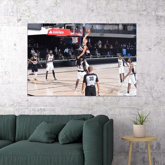 Michael Porter Denver Basketball Star Poster Wall Art Print Home Wall Decor