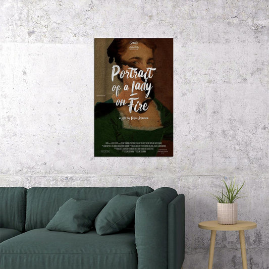 Portrait De La Jeune Fille En Feu Love Movie Poster Wall Art Print Home Wall Decor