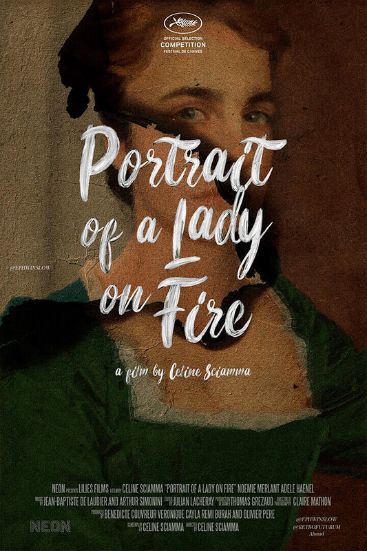 Portrait De La Jeune Fille En Feu Love Movie Poster Wall Art Print Home Wall Decor