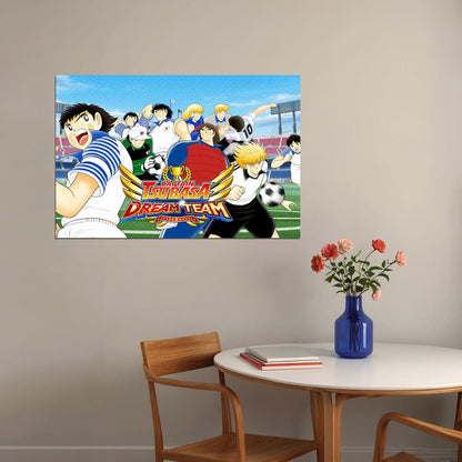 Captain Tsubasa Rise Of New Football Game Poster Wall Art Print Home Wall Decor