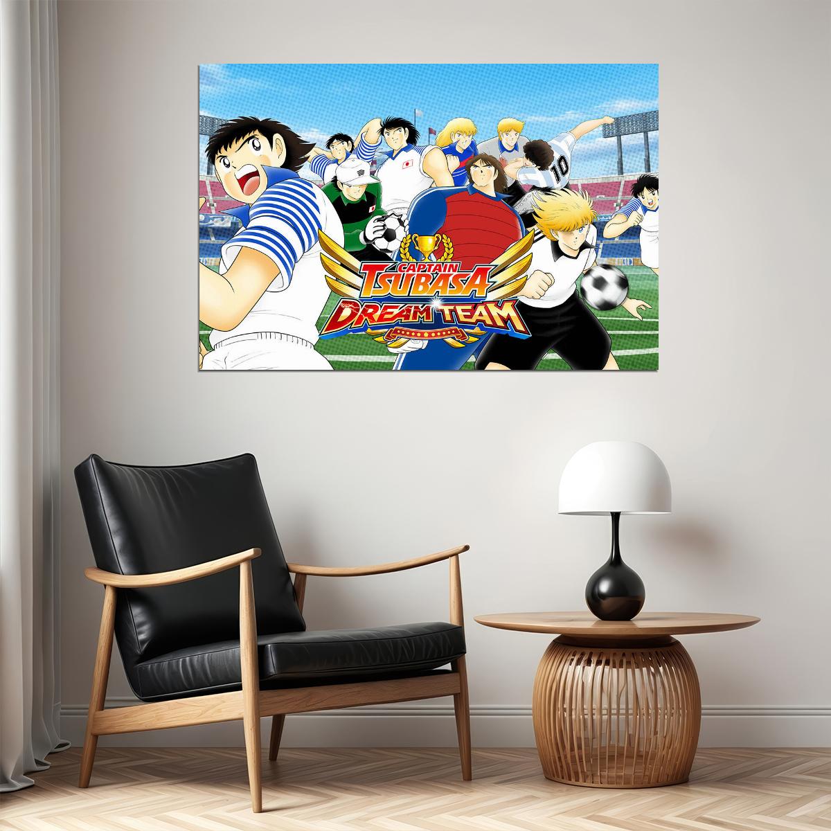 Captain Tsubasa Rise Of New Football Game Poster Wall Art Print Home Wall Decor