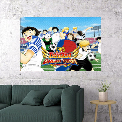 Captain Tsubasa Rise Of New Football Game Poster Wall Art Print Home Wall Decor