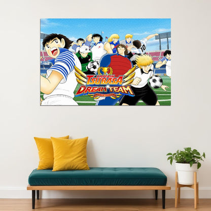 Captain Tsubasa Rise Of New Football Game Poster Wall Art Print Home Wall Decor