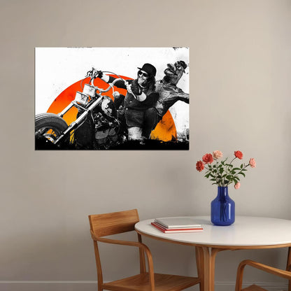 Norman Mark Reedus Ride Poster Wall Art Print Home Wall Decor