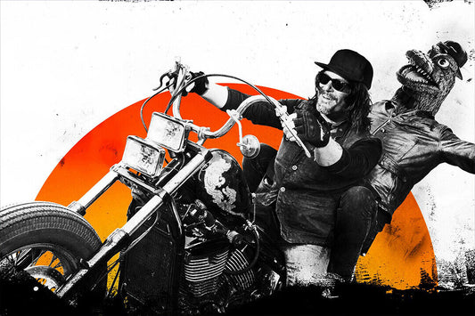 Norman Mark Reedus Ride Poster Wall Art Print Home Wall Decor