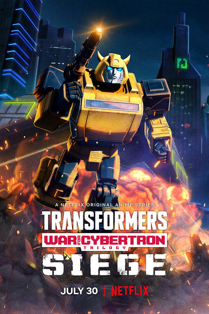 Transformers Prime War For Cybertron Tv Show Poster Wall Art Print Home Wall Decor