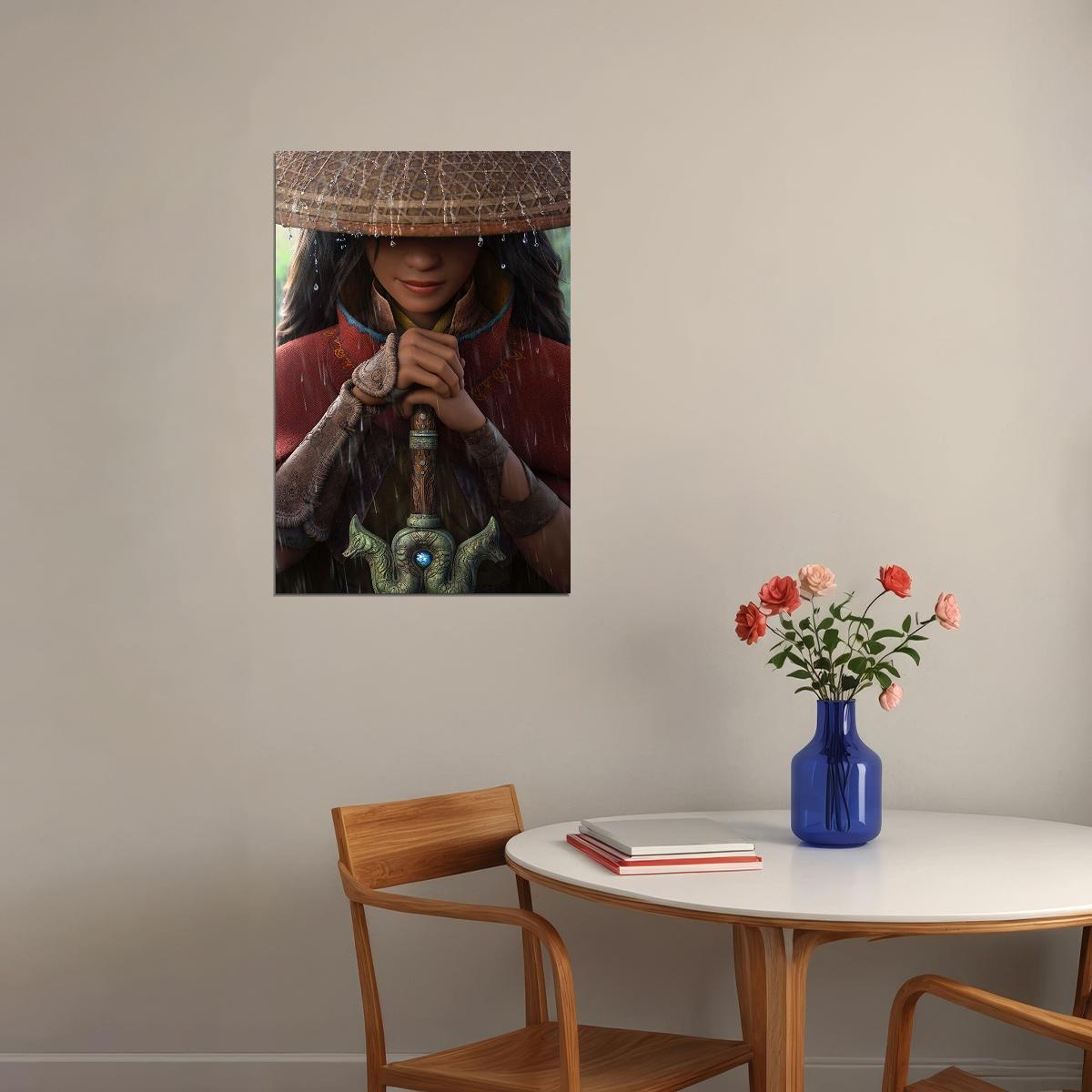 Raya And The Last Dragon Adventure Movie Poster Wall Art Print Home Wall Decor