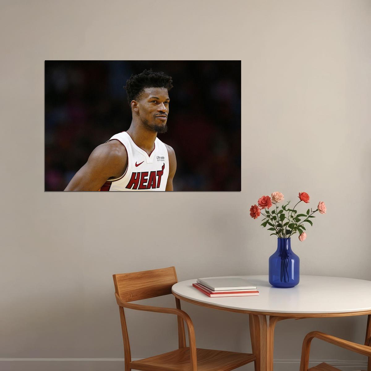 Jimmy Butler 22 23 Miami Basketball Star Poster Wall Art Print Home Wall Decor