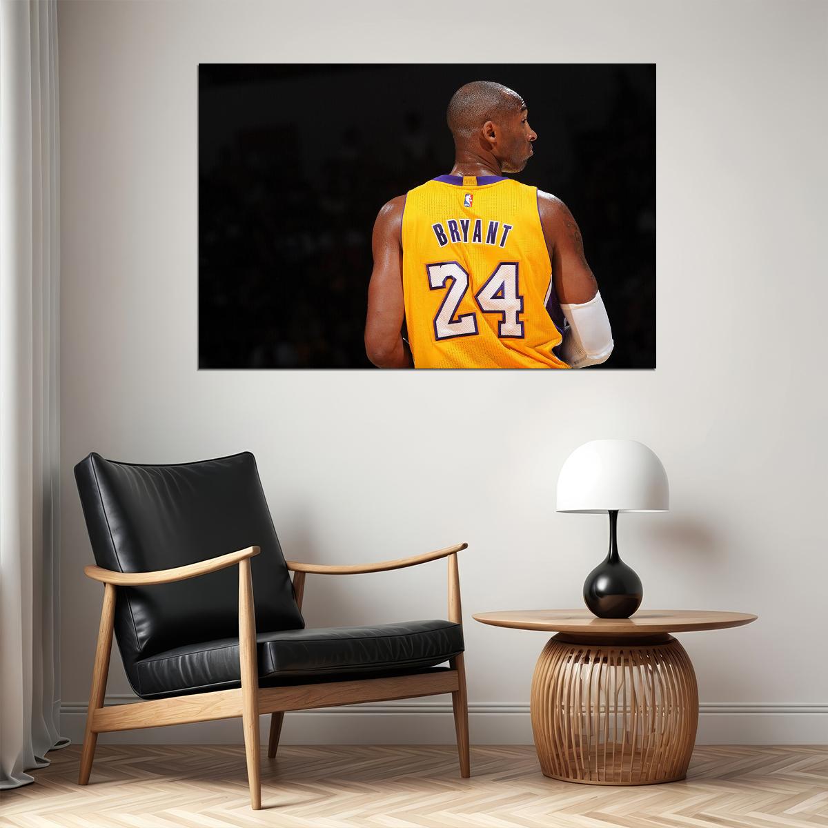 Kobe Bryent La Basketball Poster Wall Art Print Home Wall Decor
