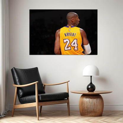 Kobe Bryent La Basketball Poster Wall Art Print Home Wall Decor
