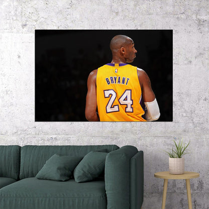 Kobe Bryent La Basketball Poster Wall Art Print Home Wall Decor