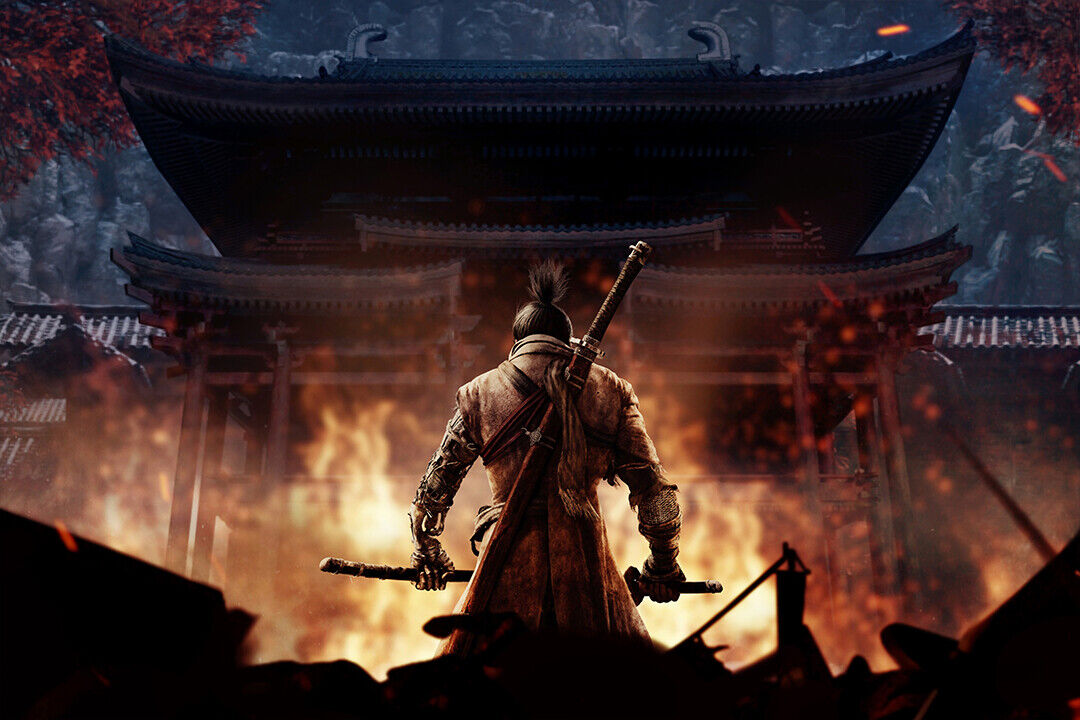 Sekiro Shadows Die Twice Fight Tv Game Poster Wall Art Print Home Wall Decor