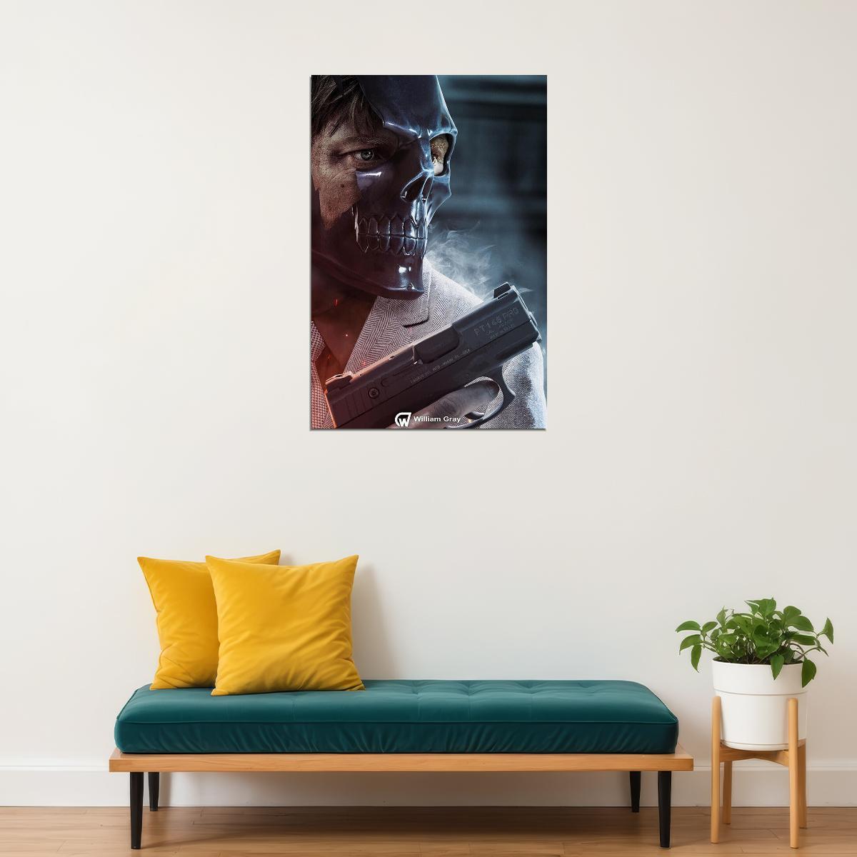 Ewan Mcgregor Black Mask Fight Hot Star Poster Wall Art Print Home Wall Decor