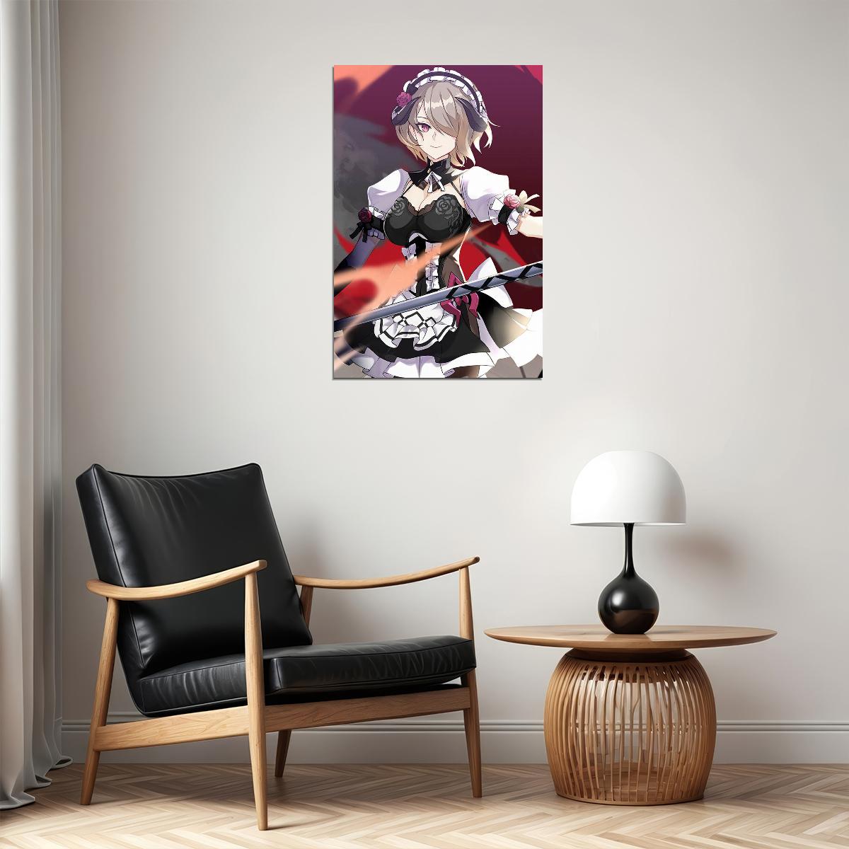 Honkai Impact 3rd Girl Beauty Figt Game Poster Wall Art Print Home Wall Decor