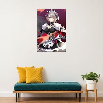 Honkai Impact 3rd Girl Beauty Figt Game Poster Wall Art Print Home Wall Decor
