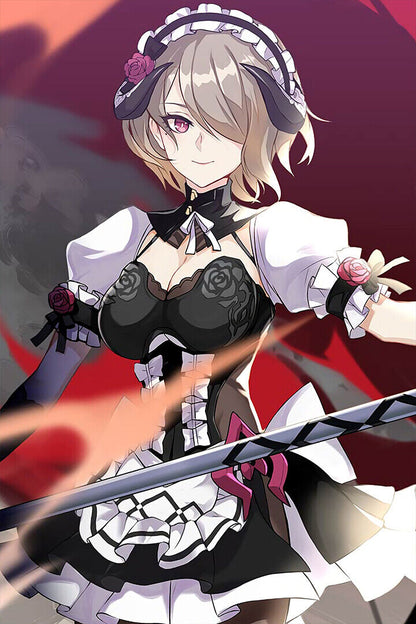 Honkai Impact 3rd Girl Beauty Figt Game Poster Wall Art Print Home Wall Decor