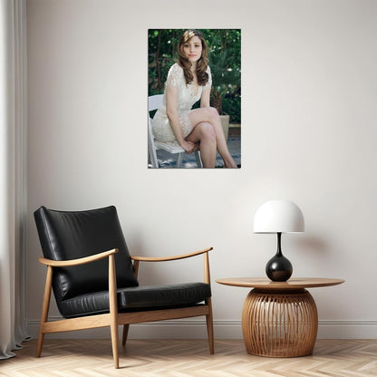 Emmy Rossum Beautiful Usa Actor Star Poster Wall Art Print Home Wall Decor