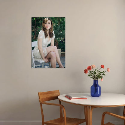 Emmy Rossum Beautiful Usa Actor Star Poster Wall Art Print Home Wall Decor