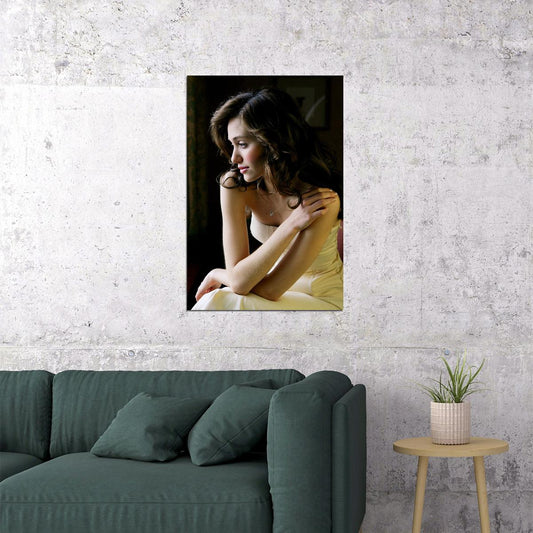 Emmy Rossum Beautiful Usa Actor Star Poster Wall Art Print Home Wall Decor