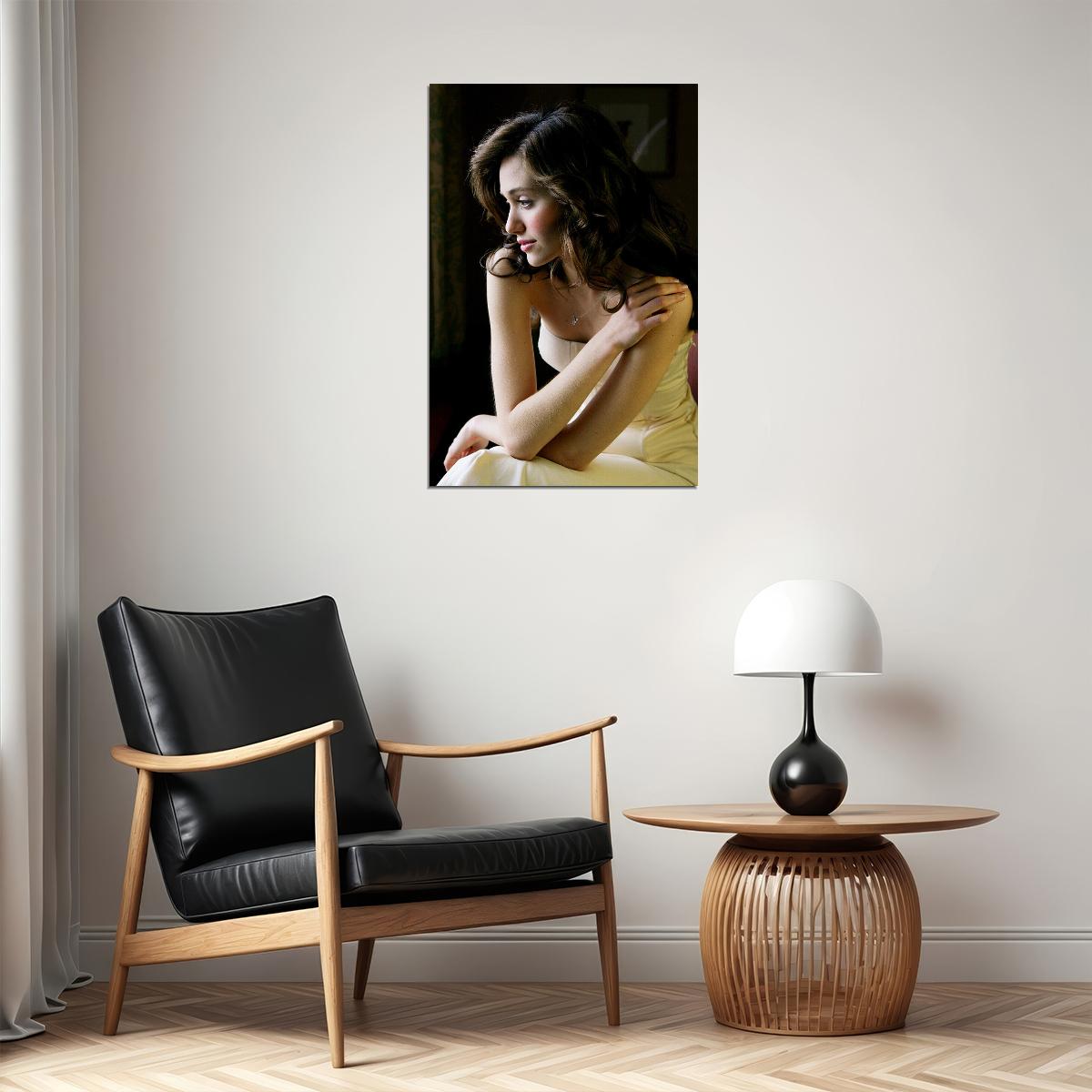 Emmy Rossum Beautiful Usa Actor Star Poster Wall Art Print Home Wall Decor