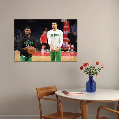Jaylen Brown Boston Basketball Poster Wall Art Print Home Wall Decor
