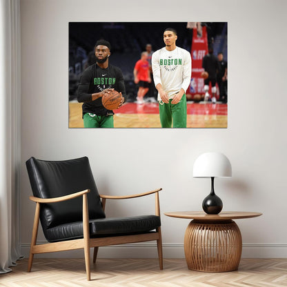Jaylen Brown Boston Basketball Poster Wall Art Print Home Wall Decor