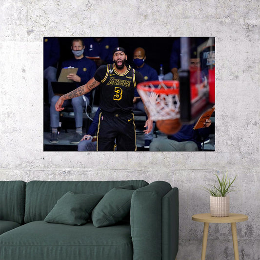 Anthony Davis Los Angeles Basketball Poster Wall Art Print Home Wall Decor