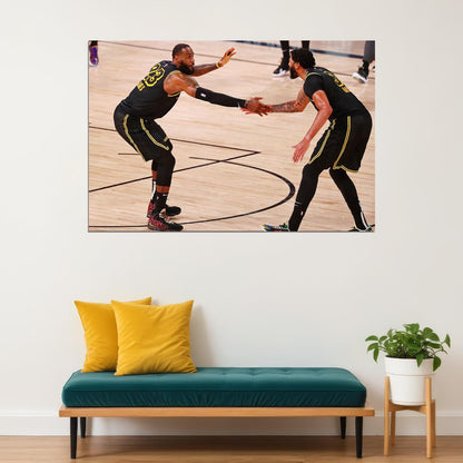 Lebron James La Basketball Poster Wall Art Print Home Wall Decor