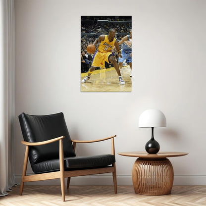 Los Angeles Kobe La Basketball Basketball Poster Wall Art Print Home Wall Decor