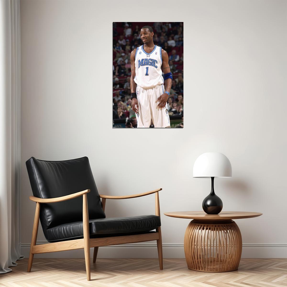 Tracy Mcgrady T Mac Legend Basketball Star Poster Wall Art Print Home Wall Decor