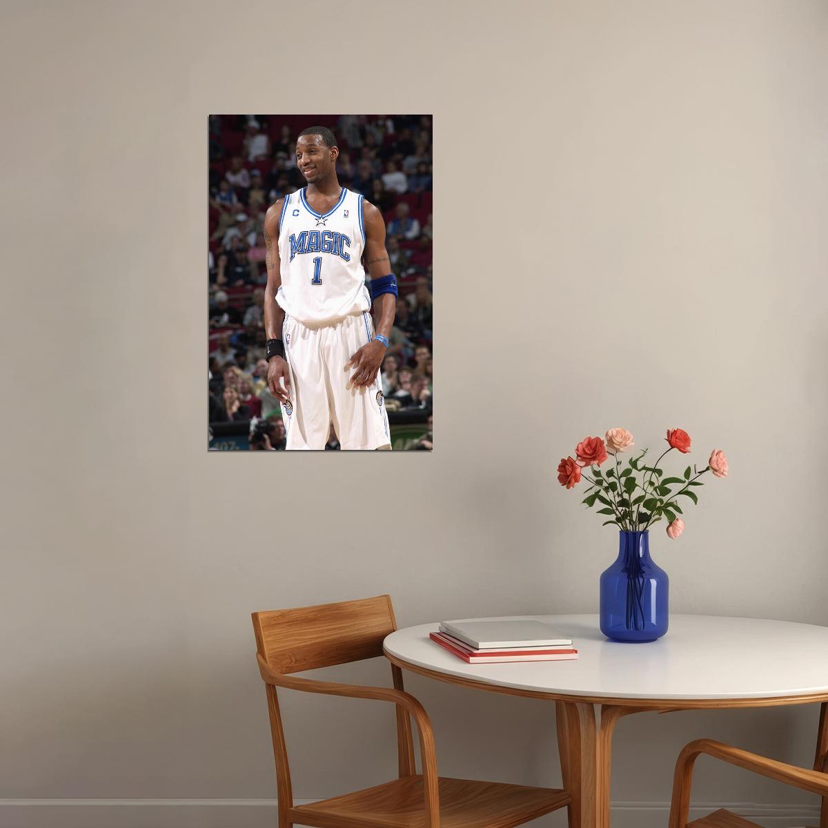 Tracy Mcgrady T Mac Legend Basketball Star Poster Wall Art Print Home Wall Decor
