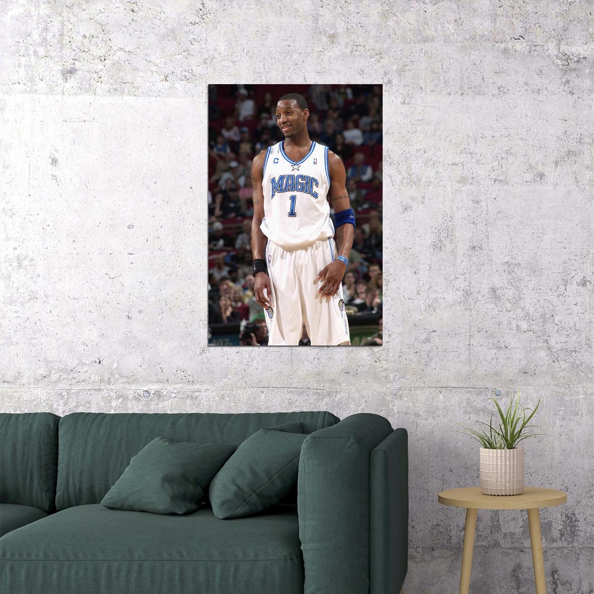Tracy Mcgrady T Mac Legend Basketball Star Poster Wall Art Print Home Wall Decor