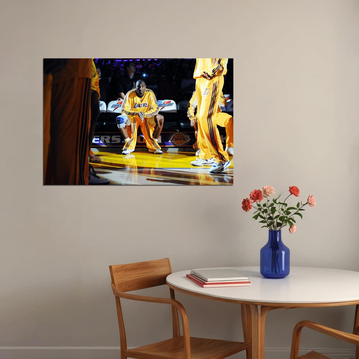 Los Angeles Kobe 8 24 Basketball Mvp Poster Wall Art Print Home Wall Decor