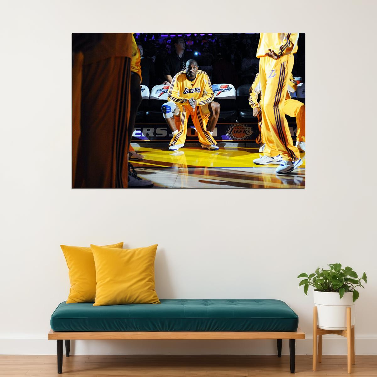 Los Angeles Kobe 8 24 Basketball Mvp Poster Wall Art Print Home Wall Decor
