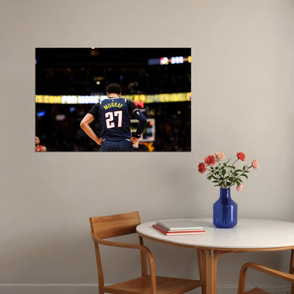 Jamal Murray Denver Basketball Star Poster Wall Art Print Home Wall Decor