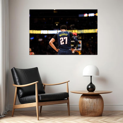 Jamal Murray Denver Basketball Star Poster Wall Art Print Home Wall Decor