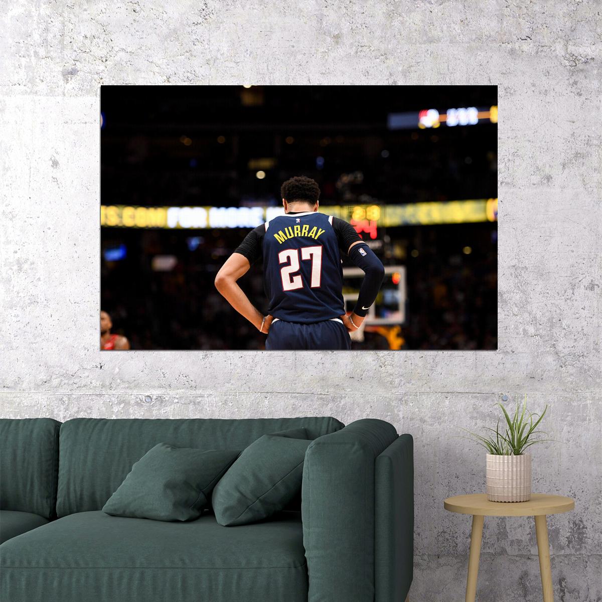 Jamal Murray Denver Basketball Star Poster Wall Art Print Home Wall Decor