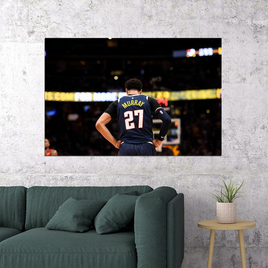 Jamal Murray Denver Basketball Star Poster Wall Art Print Home Wall Decor