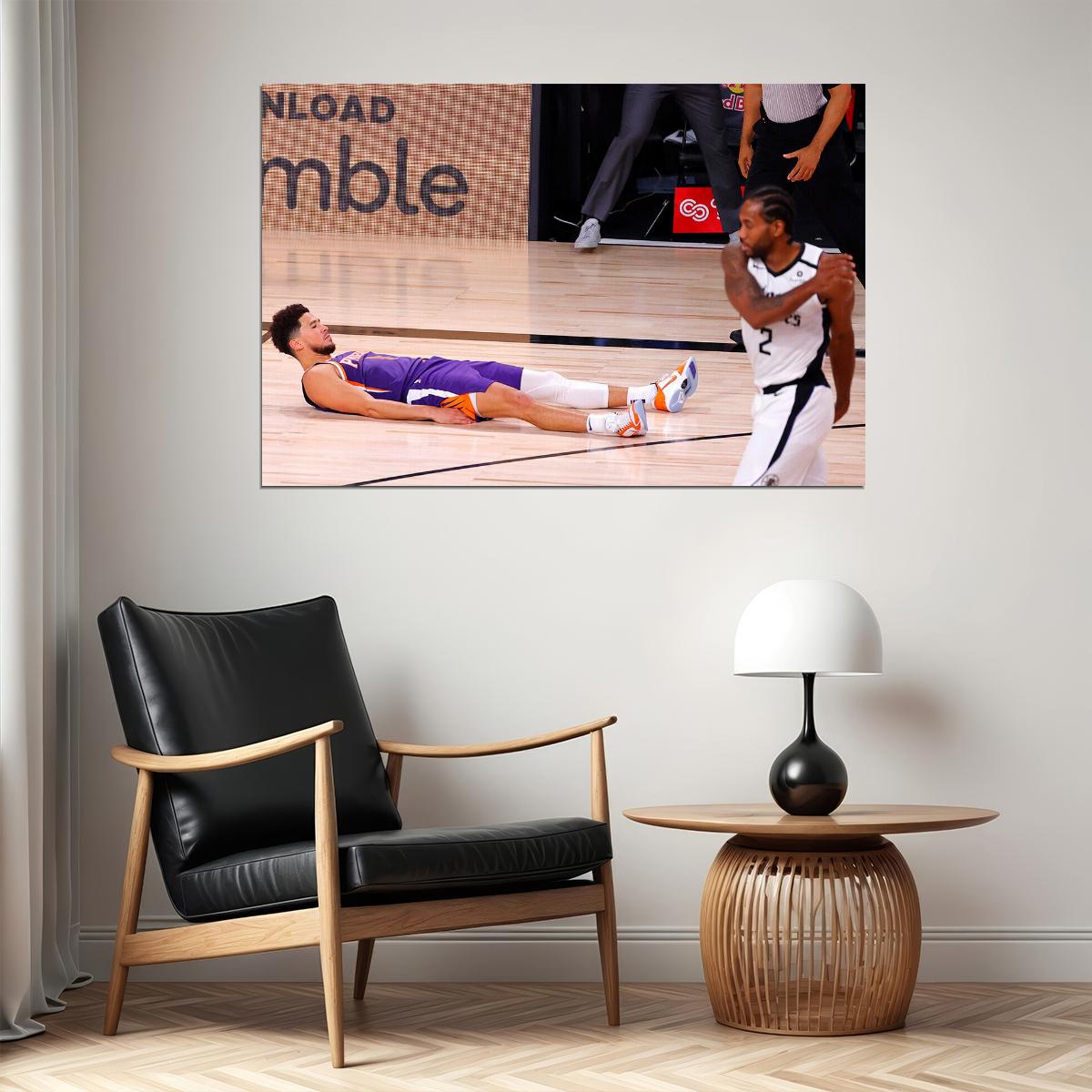 Devin Booker 70 Phoenix Basketball Star Poster Wall Art Print Home Wall Decor