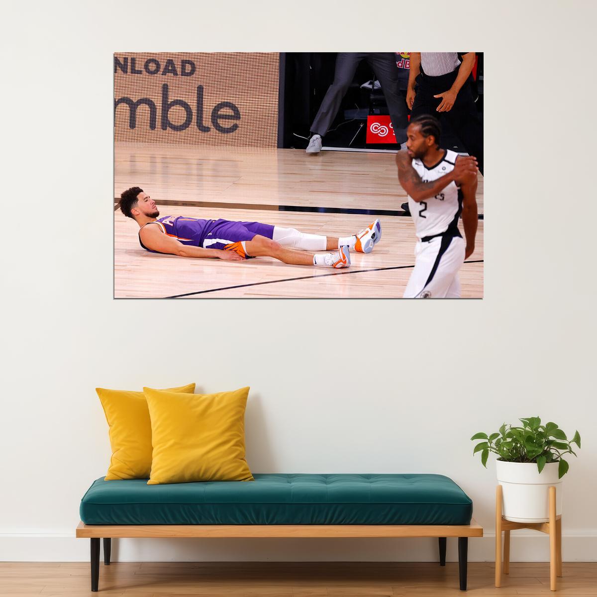 Devin Booker 70 Phoenix Basketball Star Poster Wall Art Print Home Wall Decor