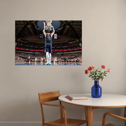 Luka Doncic Dallas Basketball Star Poster Wall Art Print Home Wall Decor