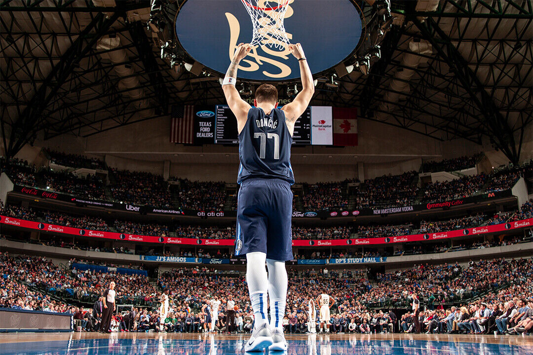 Luka Doncic Dallas Basketball Star Poster Wall Art Print Home Wall Decor