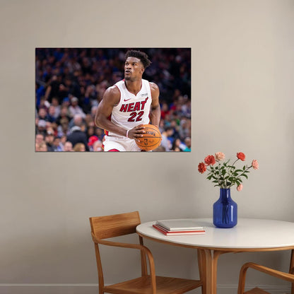 Jimmy Butler 22 23 Miami Basketball Star Poster Wall Art Print Home Wall Decor
