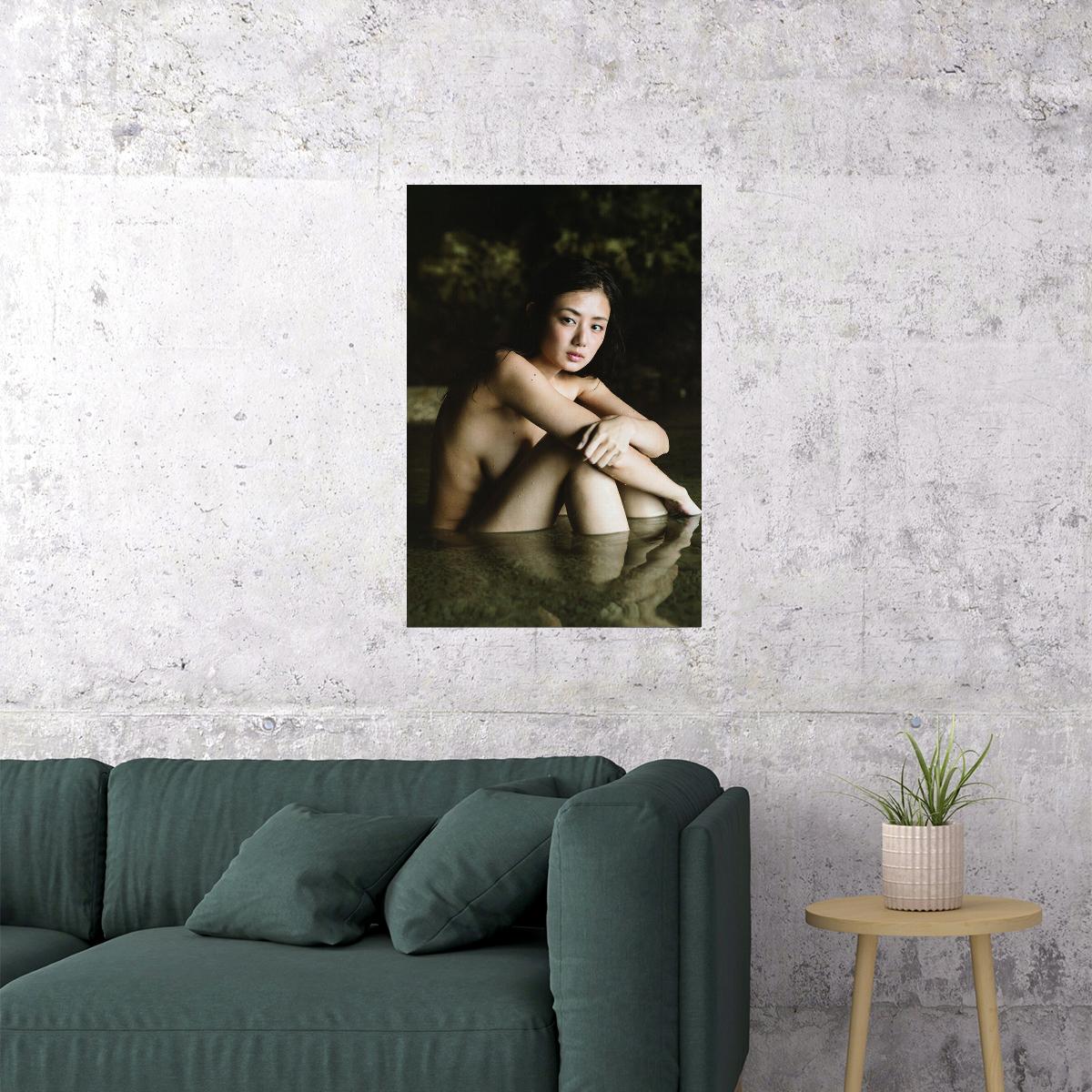 Moemi Katayama Model Beauty Japan Model Poster Wall Art Print Home Wall Decor