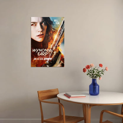 Wynonna Earp Melanie Scrofano Canada Tv Show Poster Wall Art Print Home Wall Decor