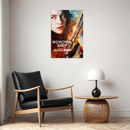 Wynonna Earp Melanie Scrofano Canada Tv Show Poster Wall Art Print Home Wall Decor